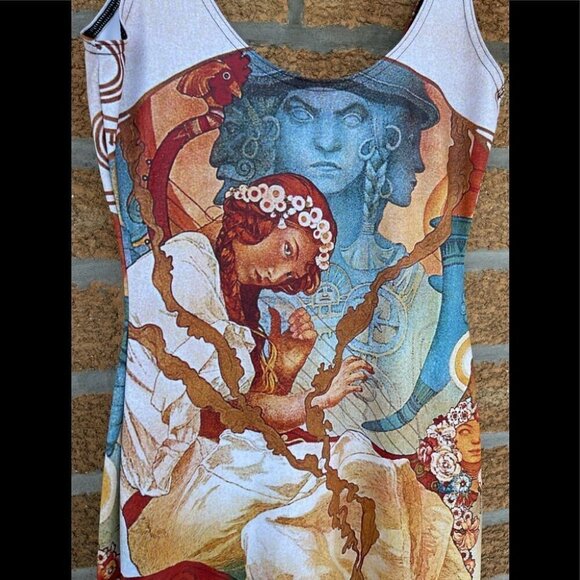 Blackmilk THE SLAV EPIC DRESS size large - Picture 4 of 8